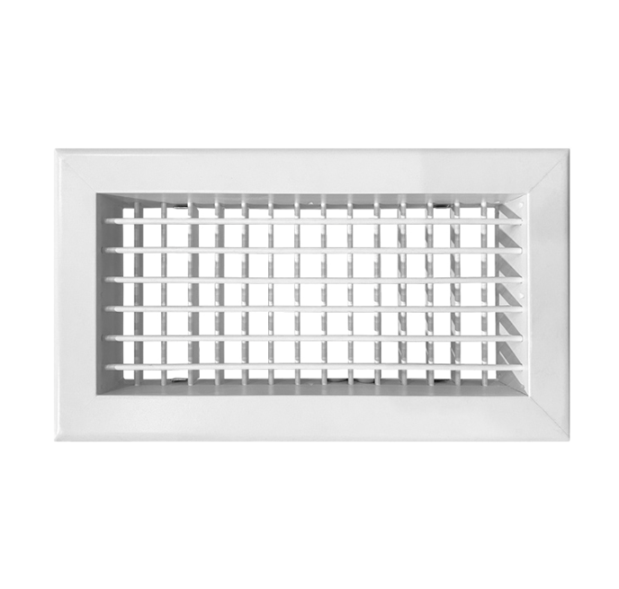 Baillindustrie - Grille soufflage double deflexion - Dimensions grilles DD300X150